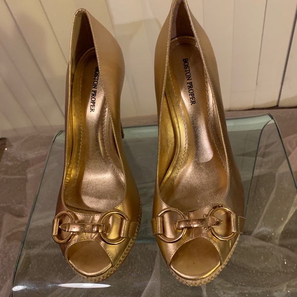 Boston Proper open toed shoes - Picture 6 of 6